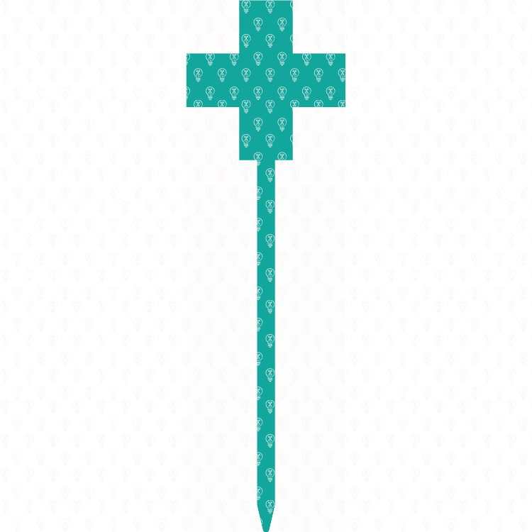 Cupcake Topper Cross