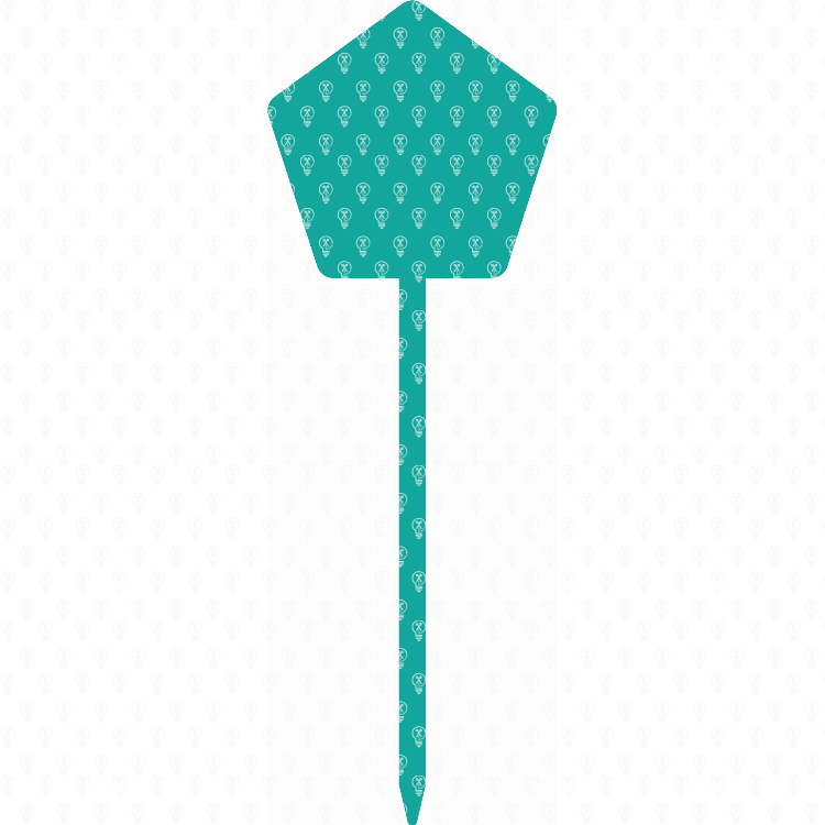 Cupcake Topper Pentagon