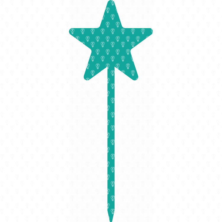 Cupcake Topper Star